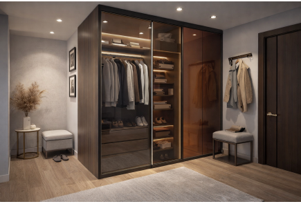 фото: Встроенный шкаф-купе В34