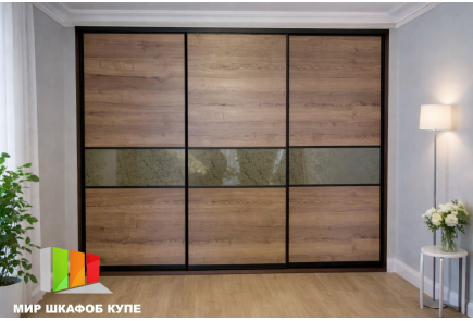 фото: Встроенный шкаф-купе в стиле Лофт