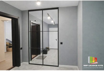 Гардеробная в черном матовом цвете фото: Гардеробная в черном матовом цвете