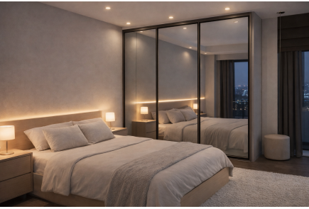 фото: Шкаф-купе встроенный