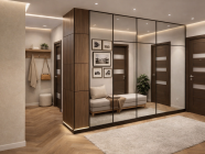 Встроенный шкаф-купе В32 фото: Встроенный шкаф-купе В32