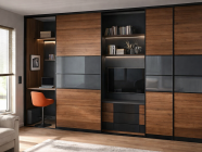 Встроенный шкаф-купе В35 фото: Встроенный шкаф-купе В35